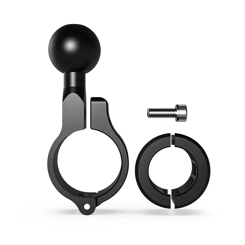 Motorcycle 25MM Ball Head Lock Handlebar Bracket 1" - Image 2