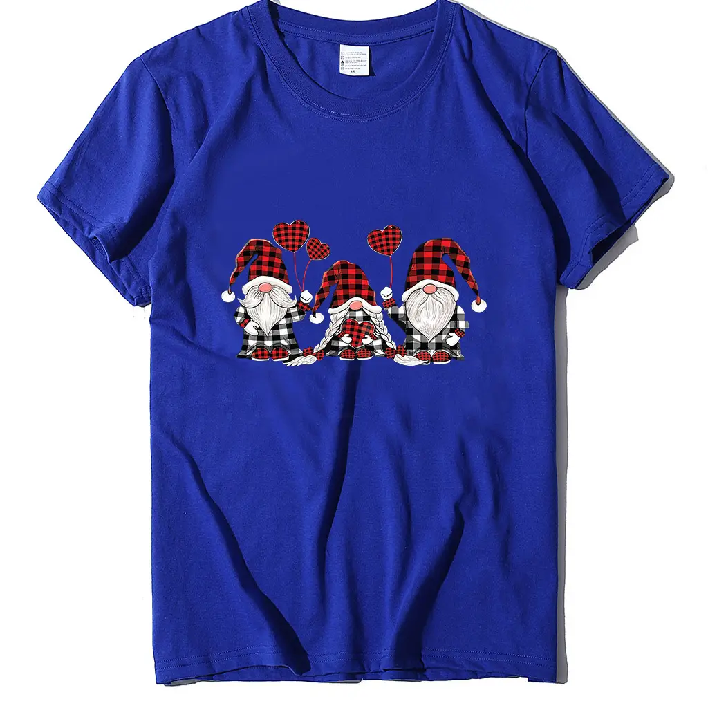 White T-Shirt with Little People Printed Design for Girls - Image 7