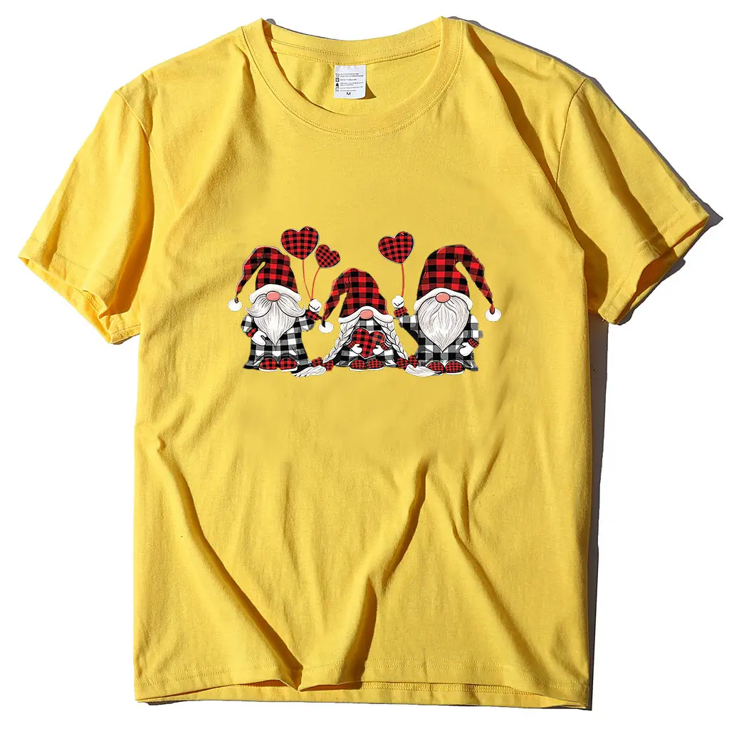 White T-Shirt with Little People Printed Design for Girls - Image 13