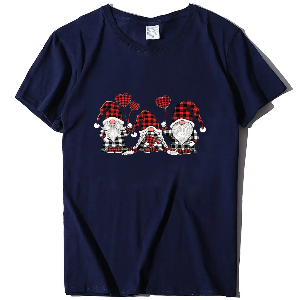 White T-Shirt with Little People Printed Design for Girls - Image 8