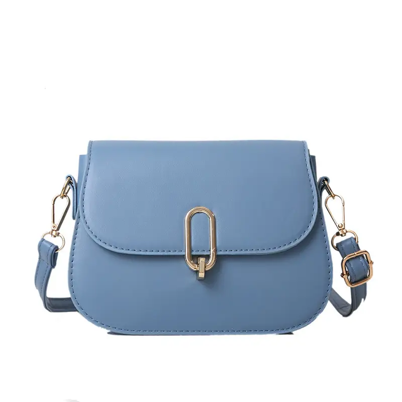 Vintage Flip Lock Shoulder Bag Women 2021 Hong Kong Style