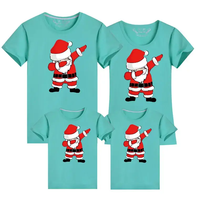 2024 Santa Family 3Pc Purple T-Shirt Set - Image 9