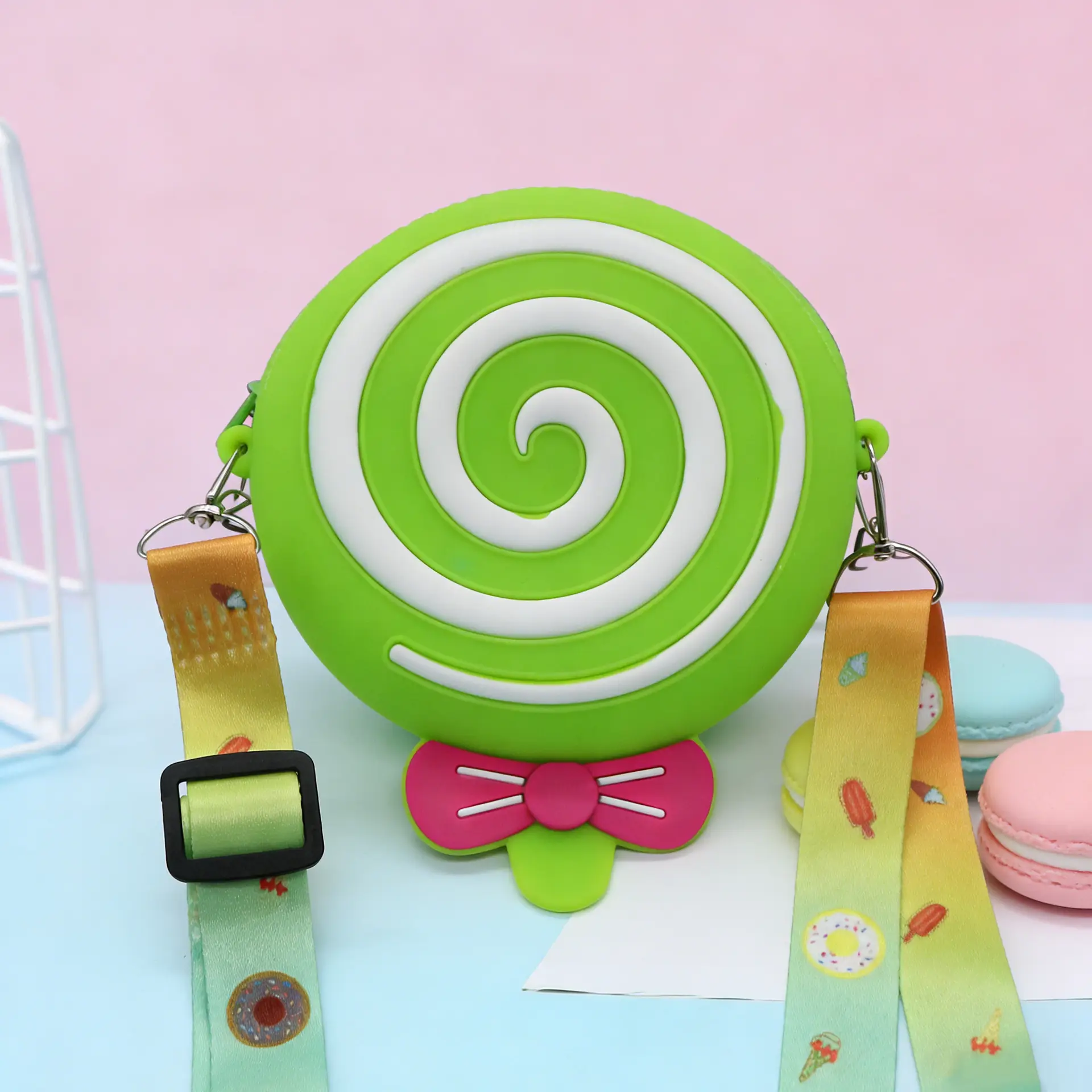 Unicorn Press Bubble Bag for Kids Crossbody Silicone Purse