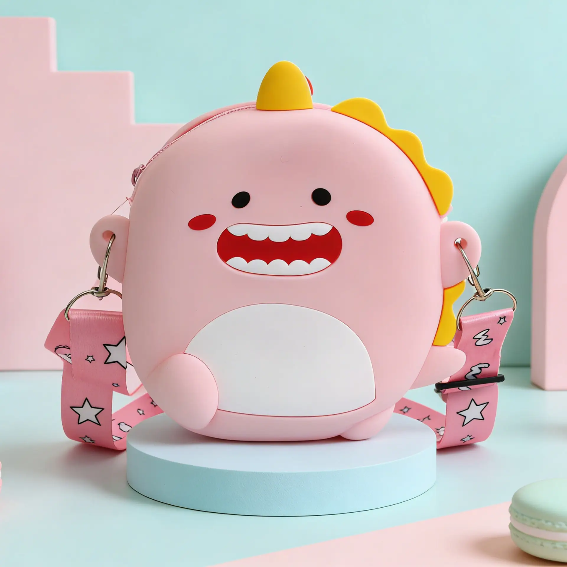 Unicorn Press Bubble Bag for Kids Crossbody Silicone Purse