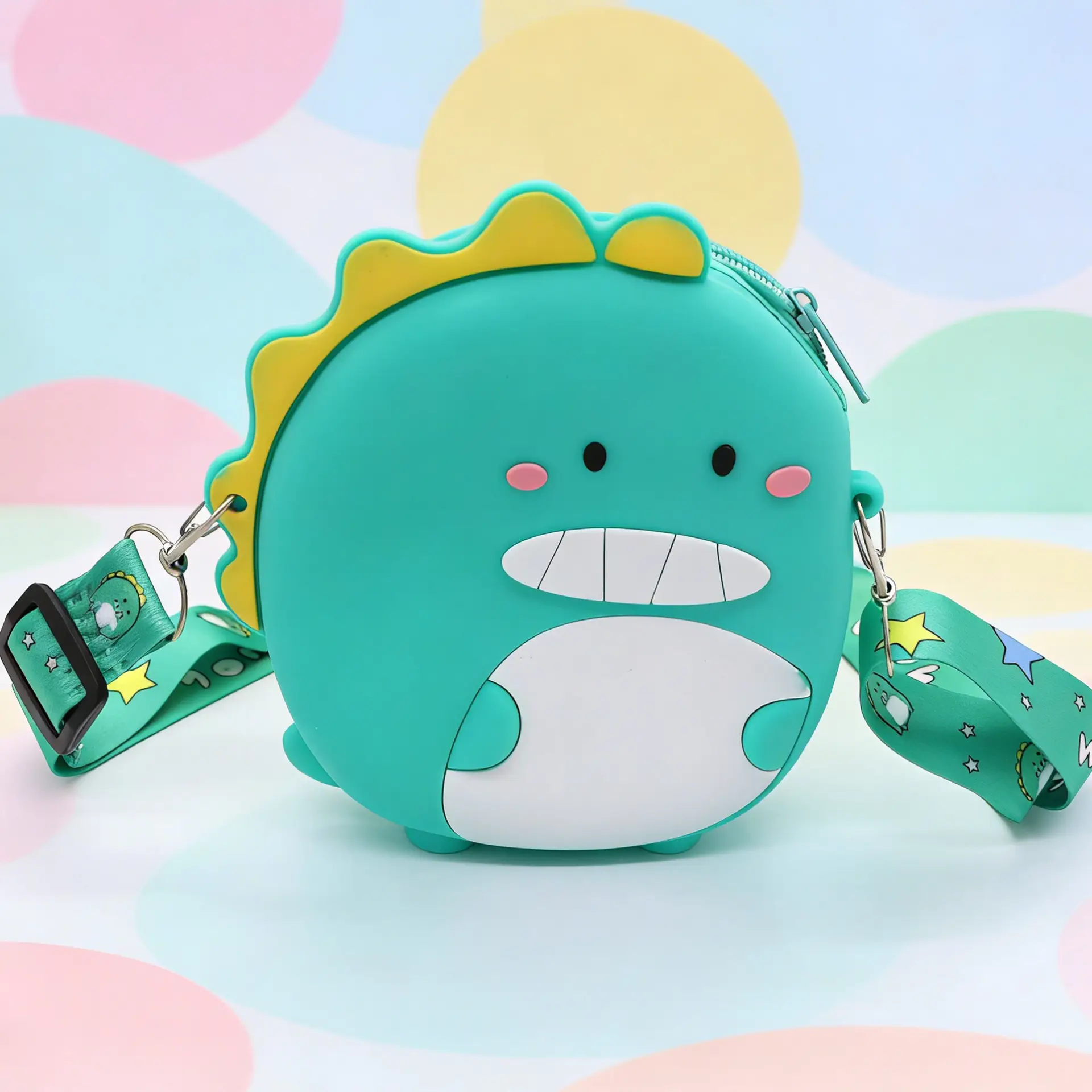 Unicorn Press Bubble Bag for Kids Crossbody Silicone Purse