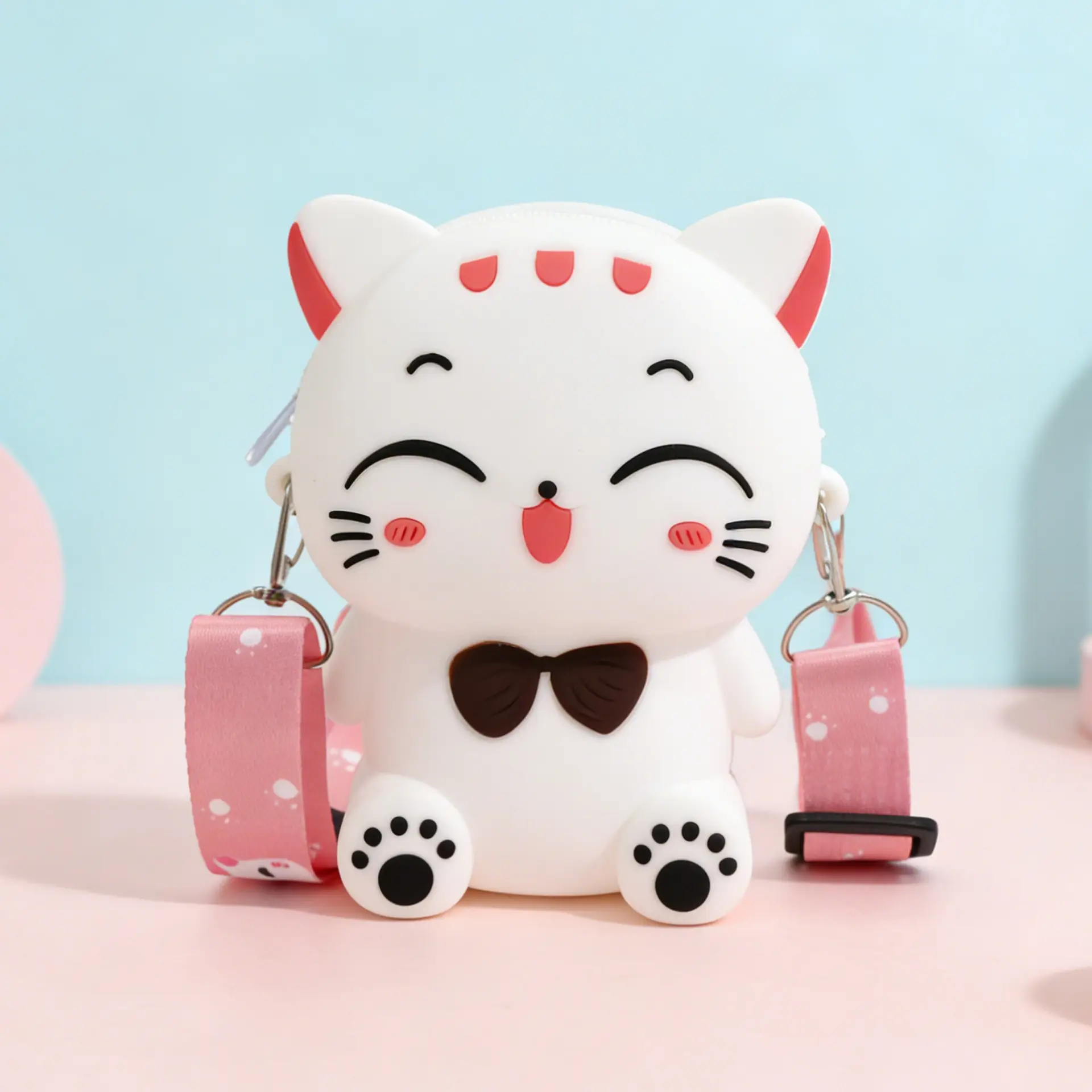 Unicorn Press Bubble Bag for Kids Crossbody Silicone Purse
