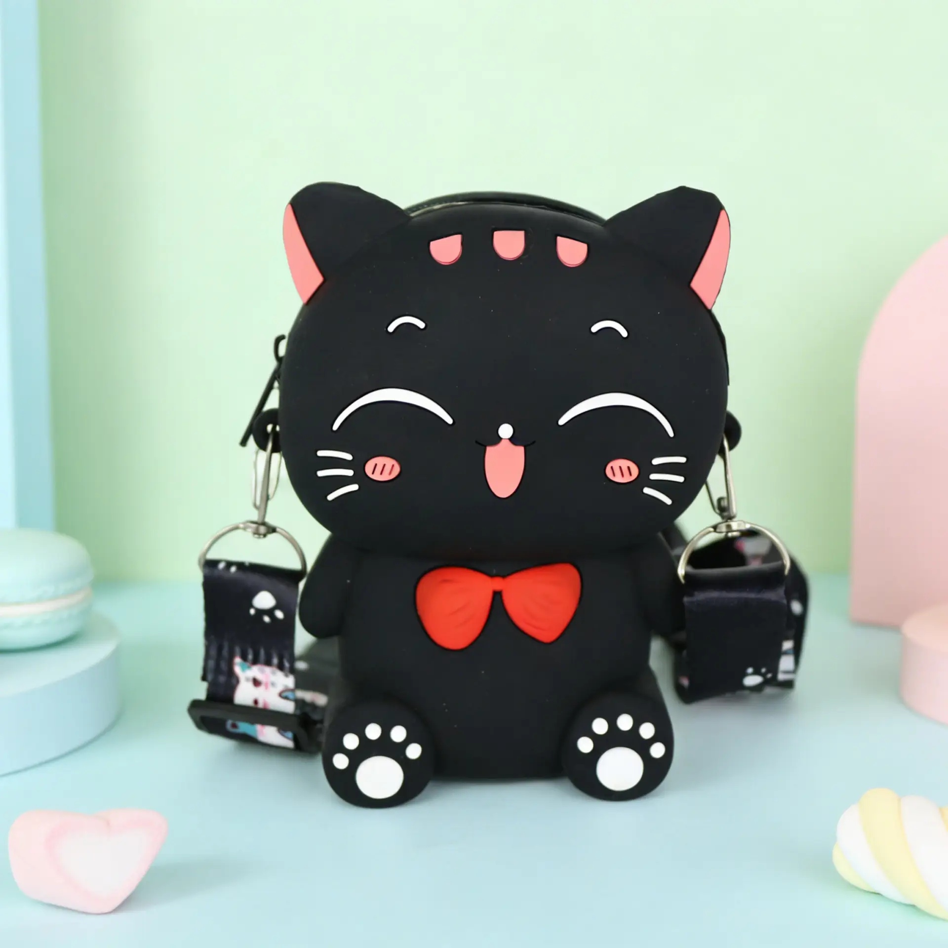 Unicorn Press Bubble Bag for Kids Crossbody Silicone Purse