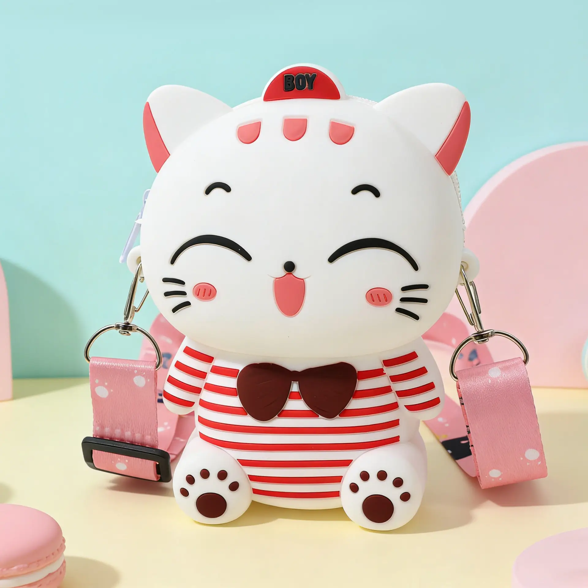 Unicorn Press Bubble Bag for Kids Crossbody Silicone Purse