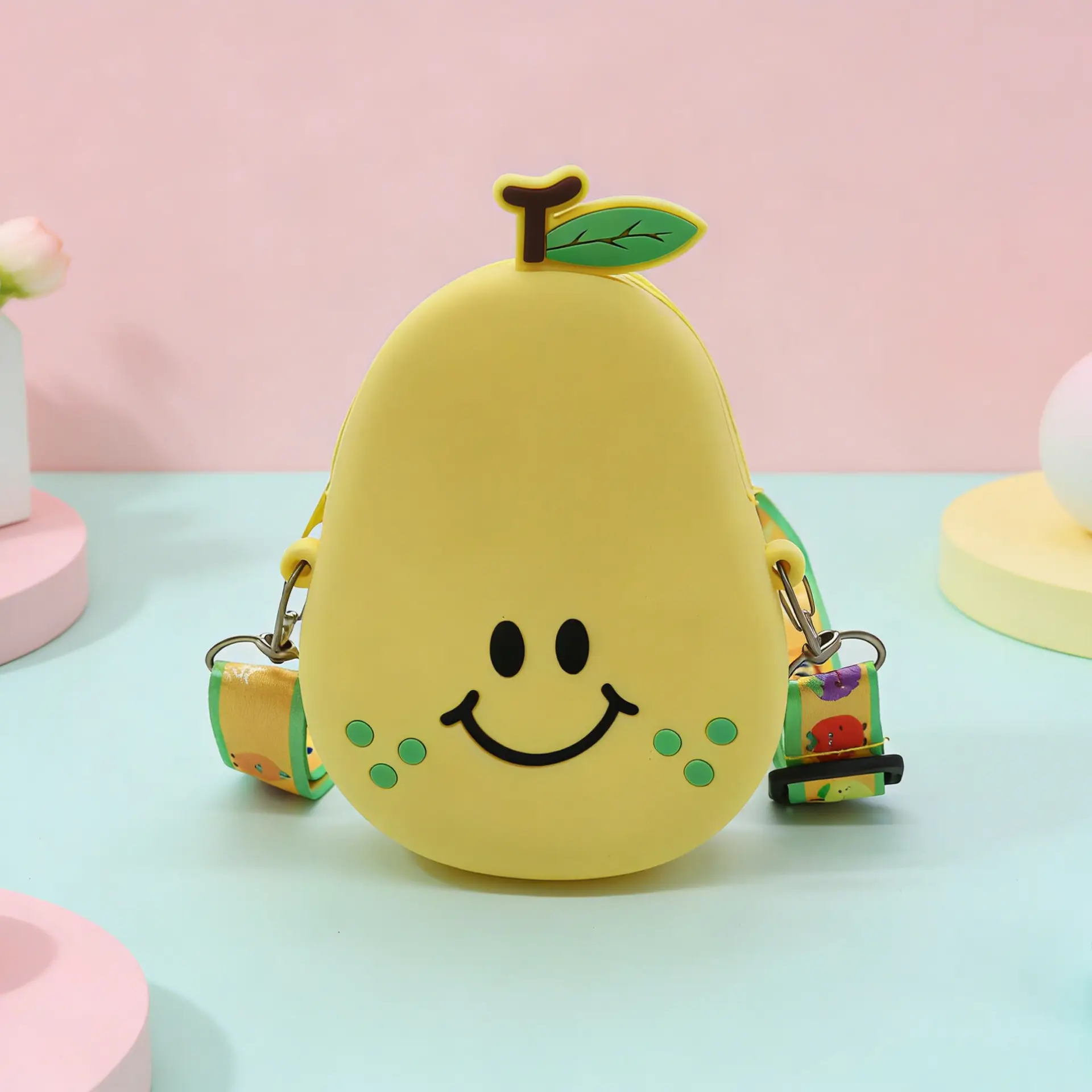 Unicorn Press Bubble Bag for Kids Crossbody Silicone Purse