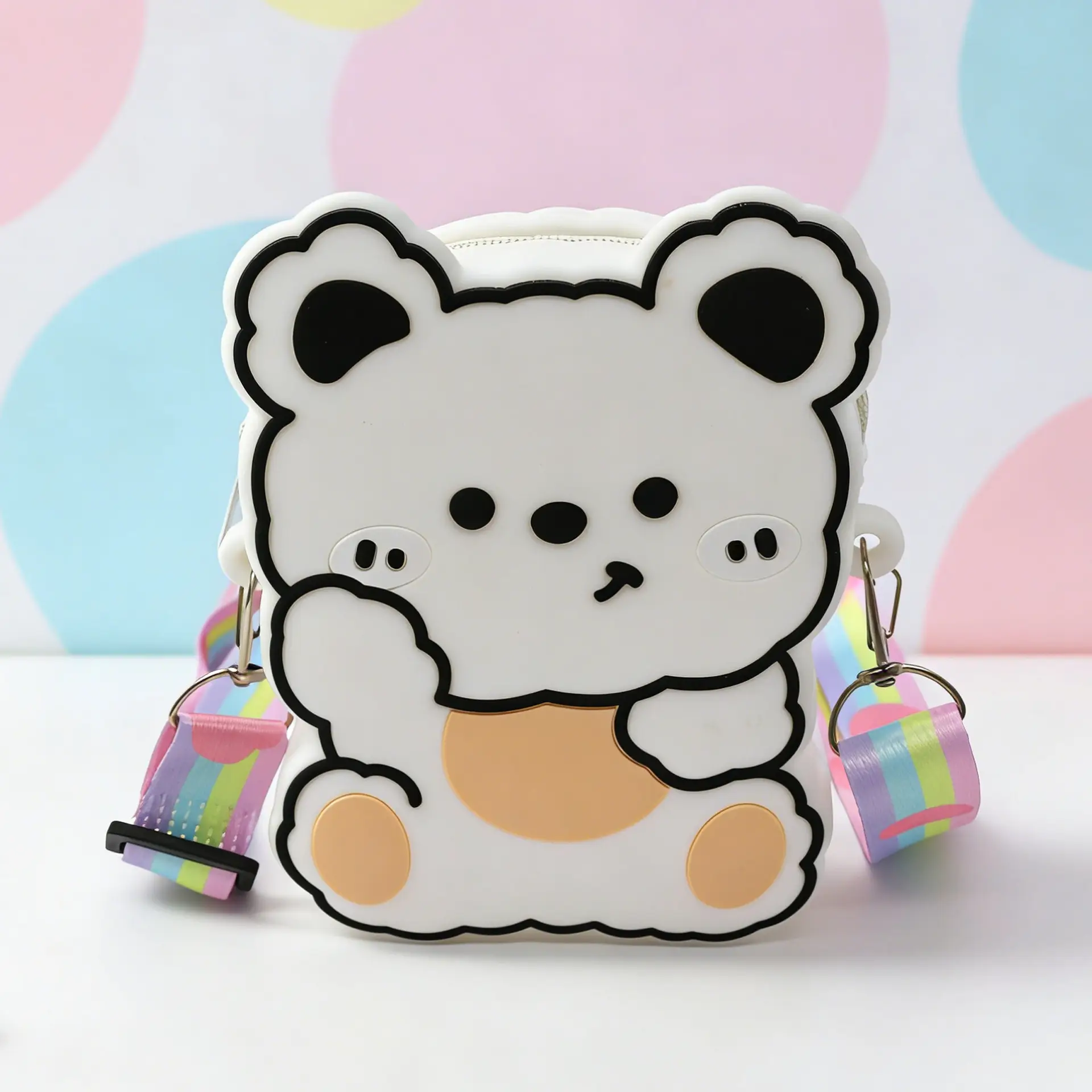 Unicorn Press Bubble Bag for Kids Crossbody Silicone Purse