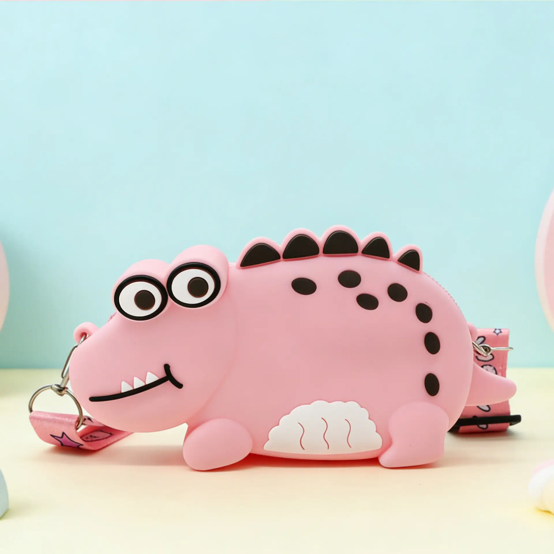 Unicorn Press Bubble Bag for Kids Crossbody Silicone Purse