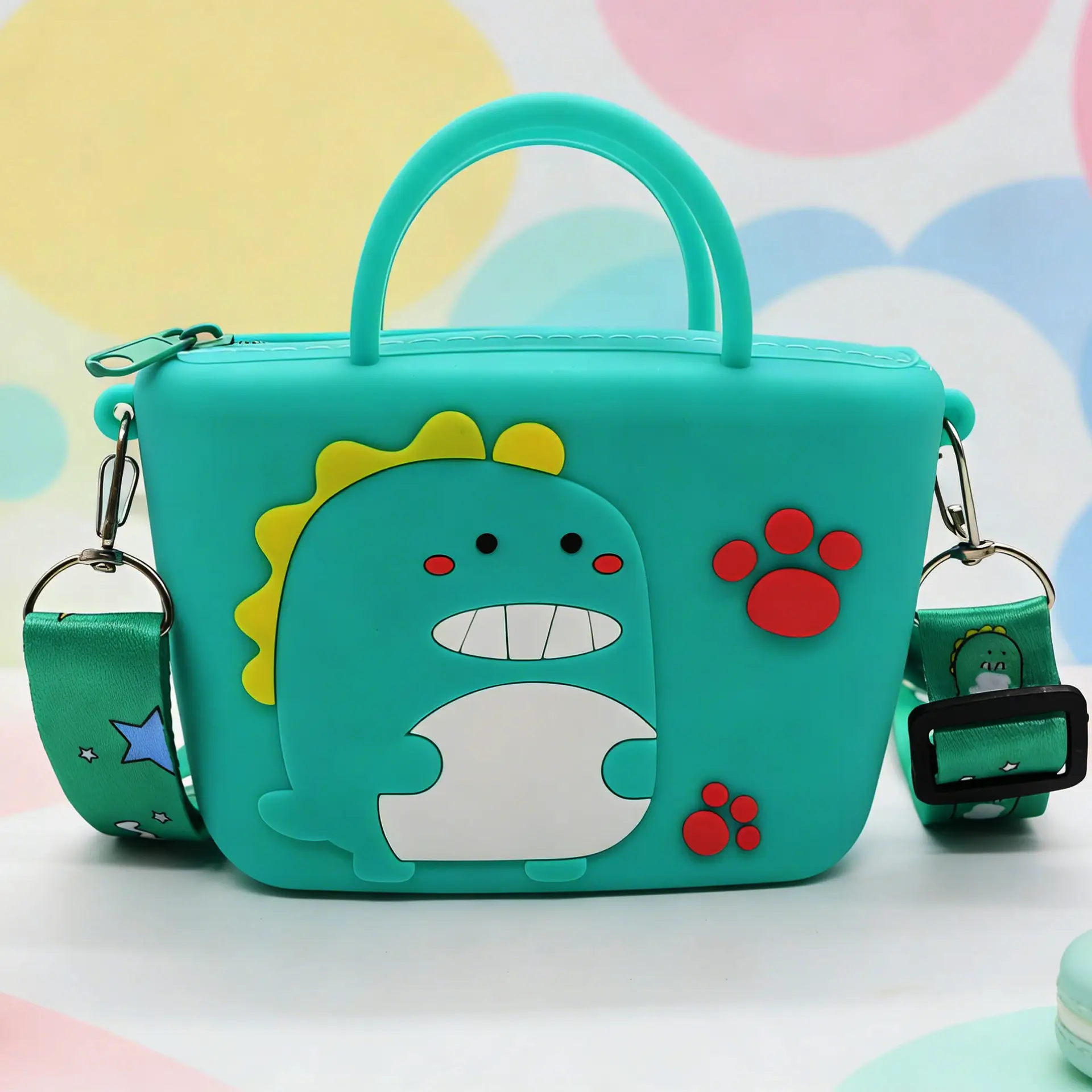 Unicorn Press Bubble Bag for Kids Crossbody Silicone Purse