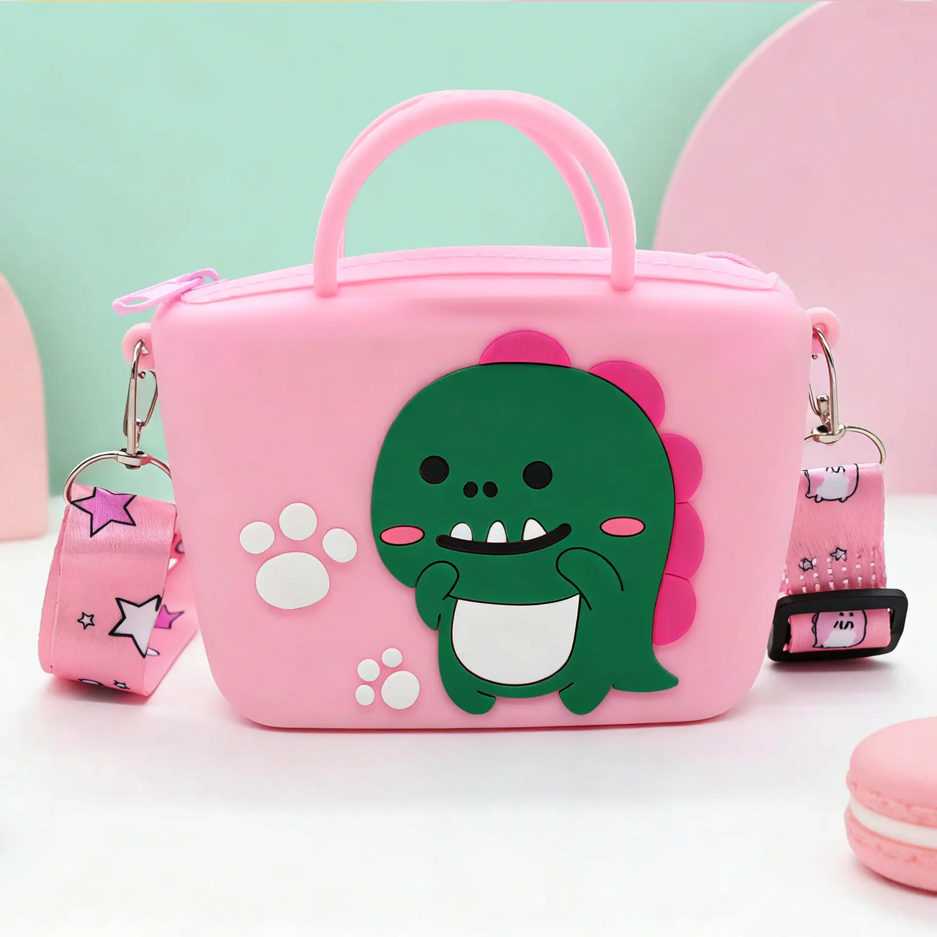 Unicorn Press Bubble Bag for Kids Crossbody Silicone Purse
