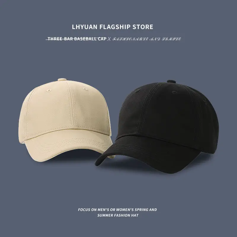 Men Sun Cap Baseball Cap Black Spot Cap - Image 11