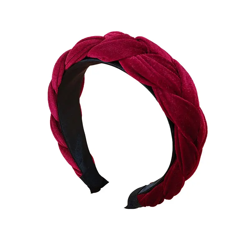 New Autumn Velvet Headband for Women Twist Hair Accessory - Image 19