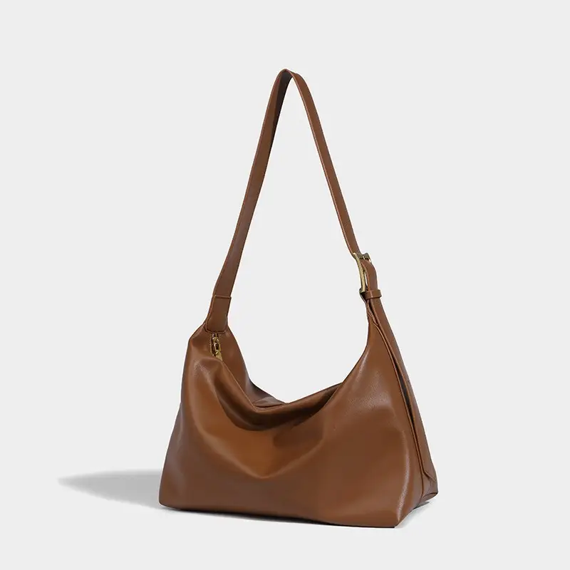 Large Capacity Soft Leather Shoulder Crossbody Bag 2025 - Image 3
