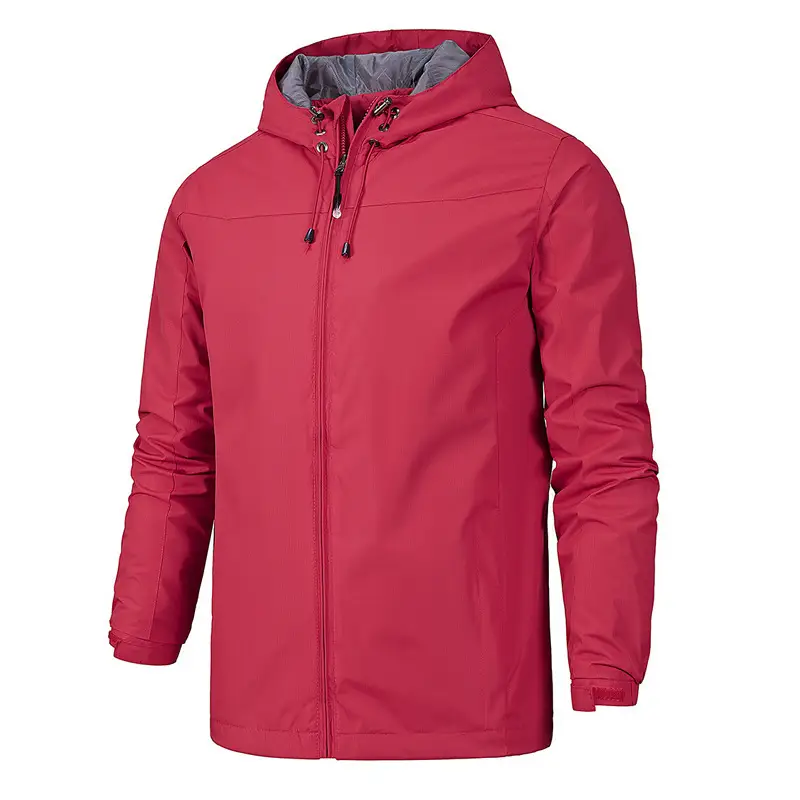 Men's Full-Zip Hooded Jacket Blue