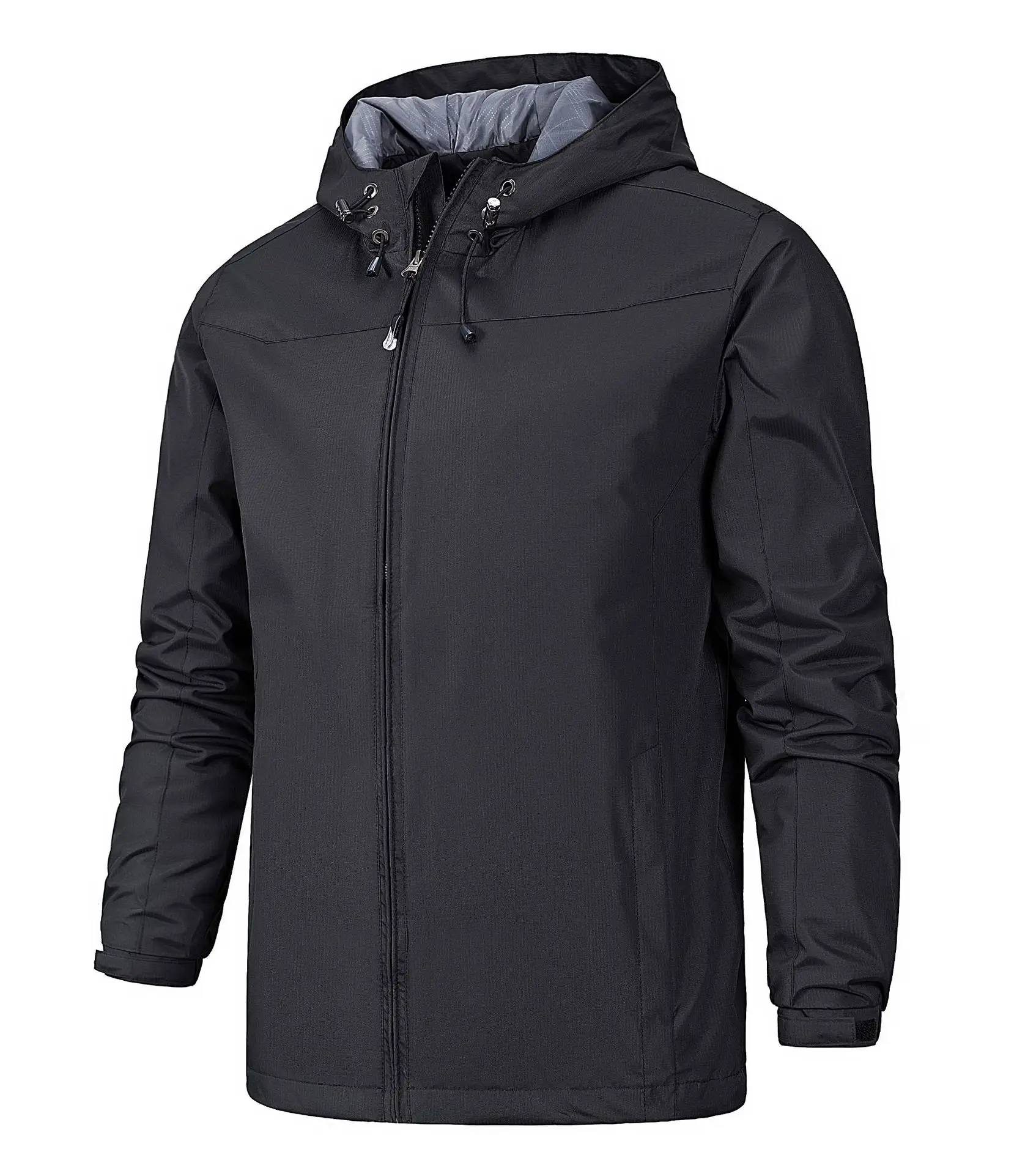 Men's Full-Zip Hooded Jacket Blue