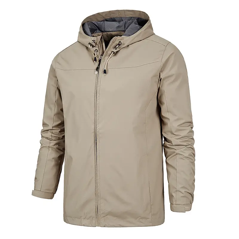 Men's Full-Zip Hooded Jacket Blue