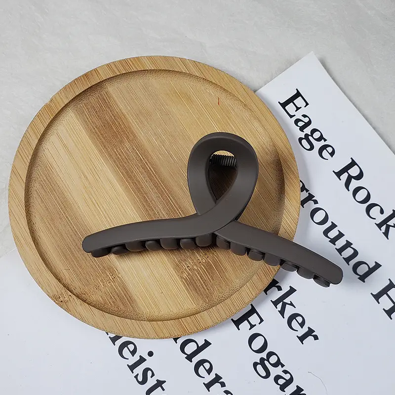 South Korea Frosted Hairpin Clip for Large Grab