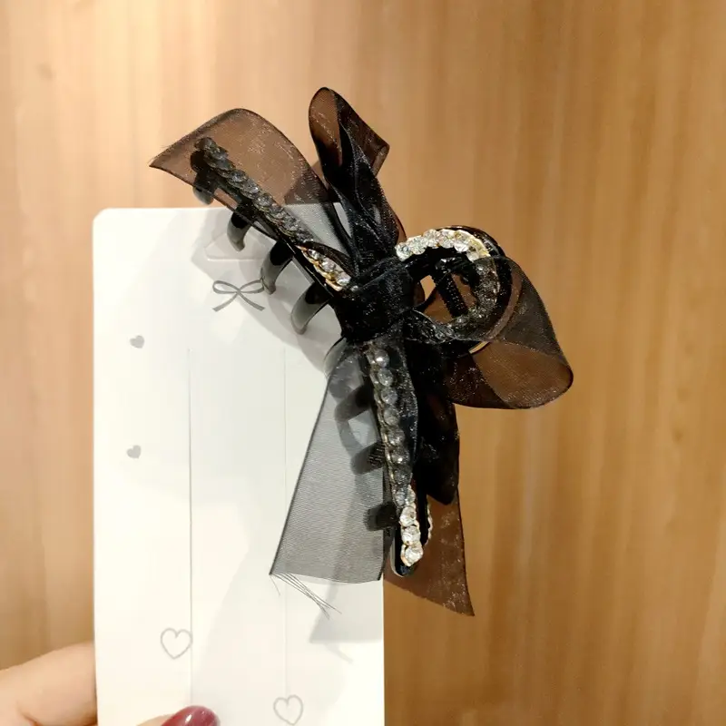 Plush Tassel Hair Clips for Girls & Women