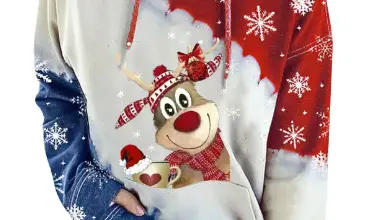 2023 Winter Deer Printed Hooded Fleece Sweater - Image 17