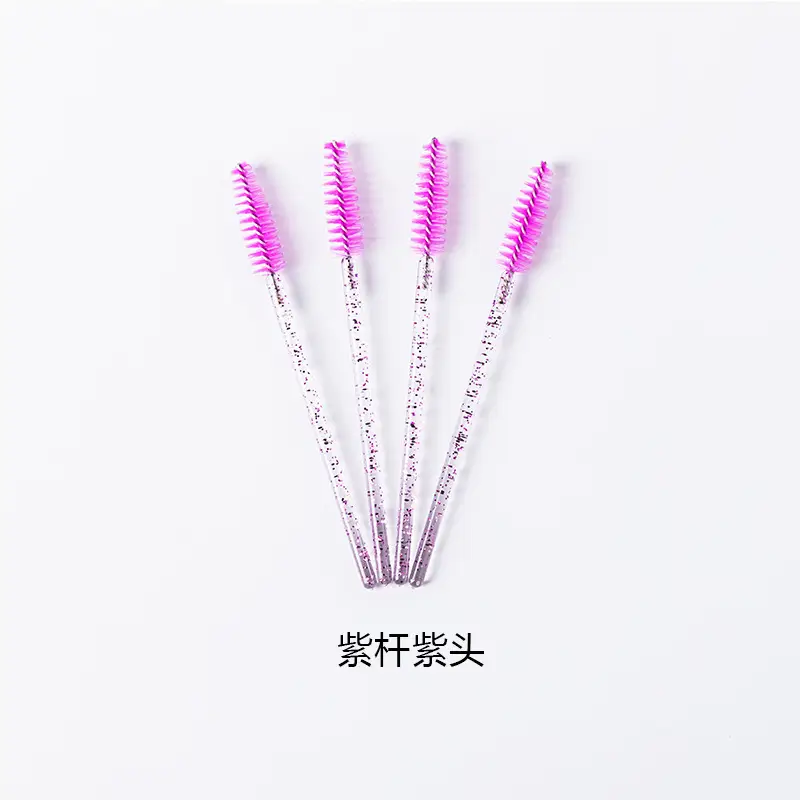 Crystal Rod Eyelash Curling Brush Set of 12 Colors - Image 4