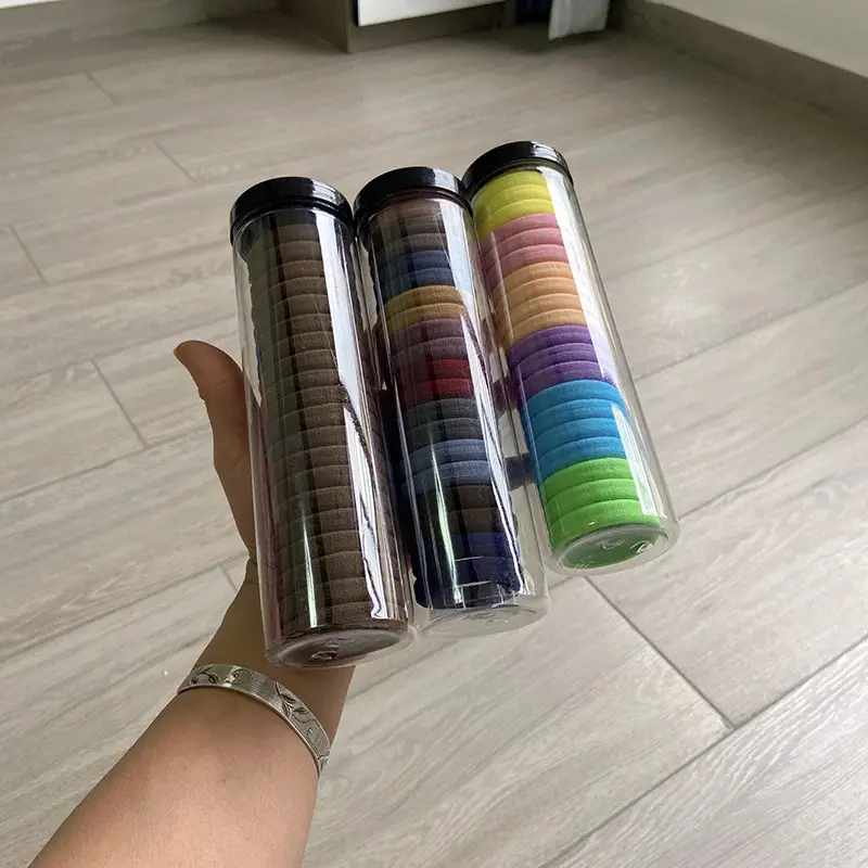 20 Pack of High Elastic Seamless Hair Ropes for Women - Image 7