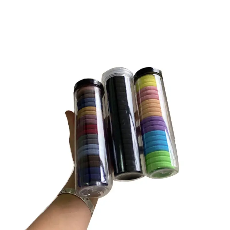 20 Pack of High Elastic Seamless Hair Ropes for Women - Image 10