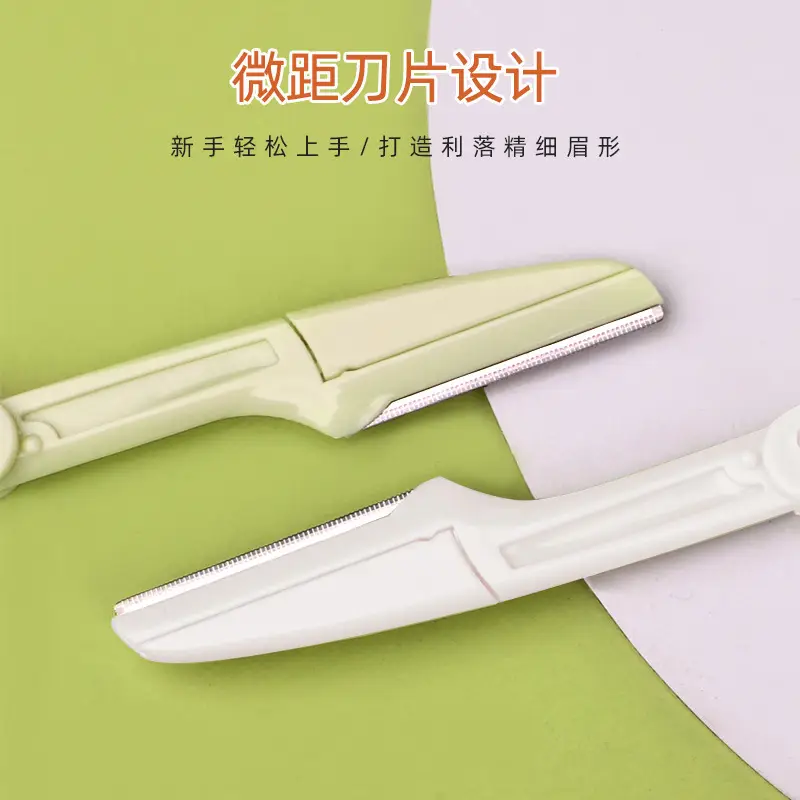 Professional Micro-Sharp Eyebrow Knife with Replacement Head - Image 3