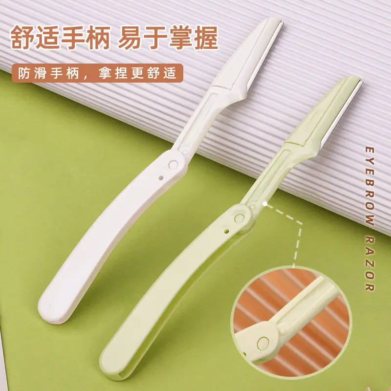 Professional Micro-Sharp Eyebrow Knife with Replacement Head - Image 4