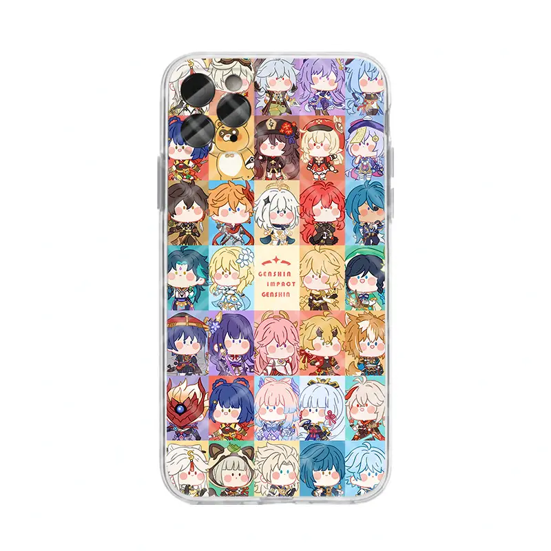 Anime & Bear Design Mobile Phone Cases for iPhone 12