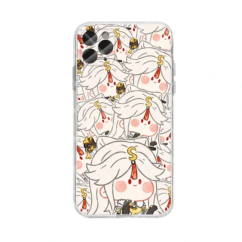 Anime & Bear Design Mobile Phone Cases for iPhone 12