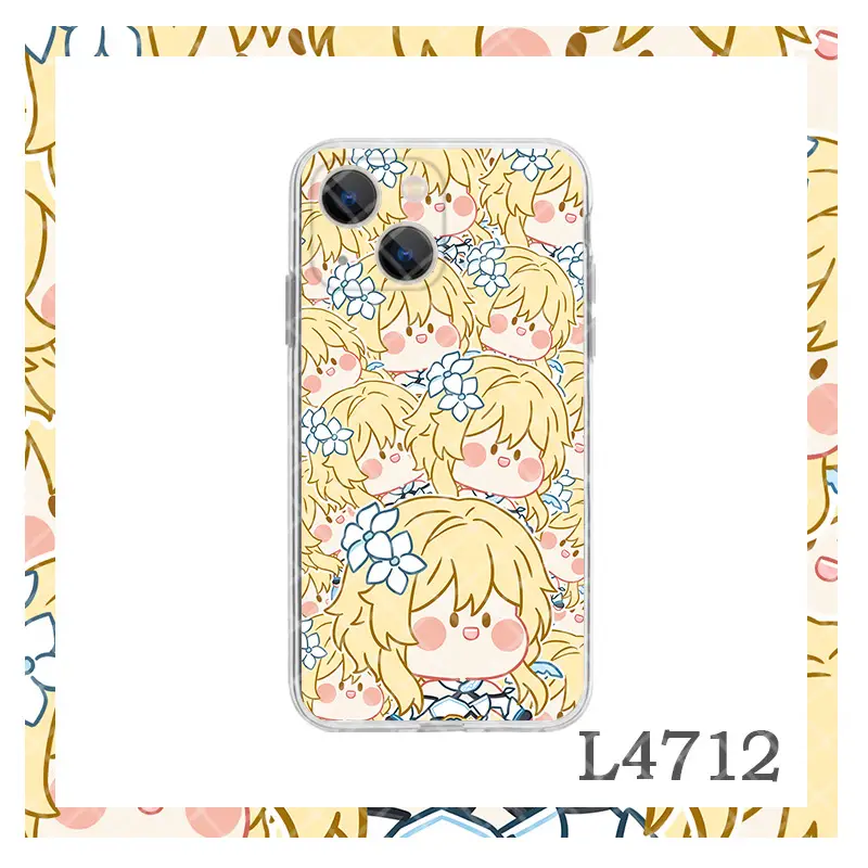 Anime & Bear Design Mobile Phone Cases for iPhone 12