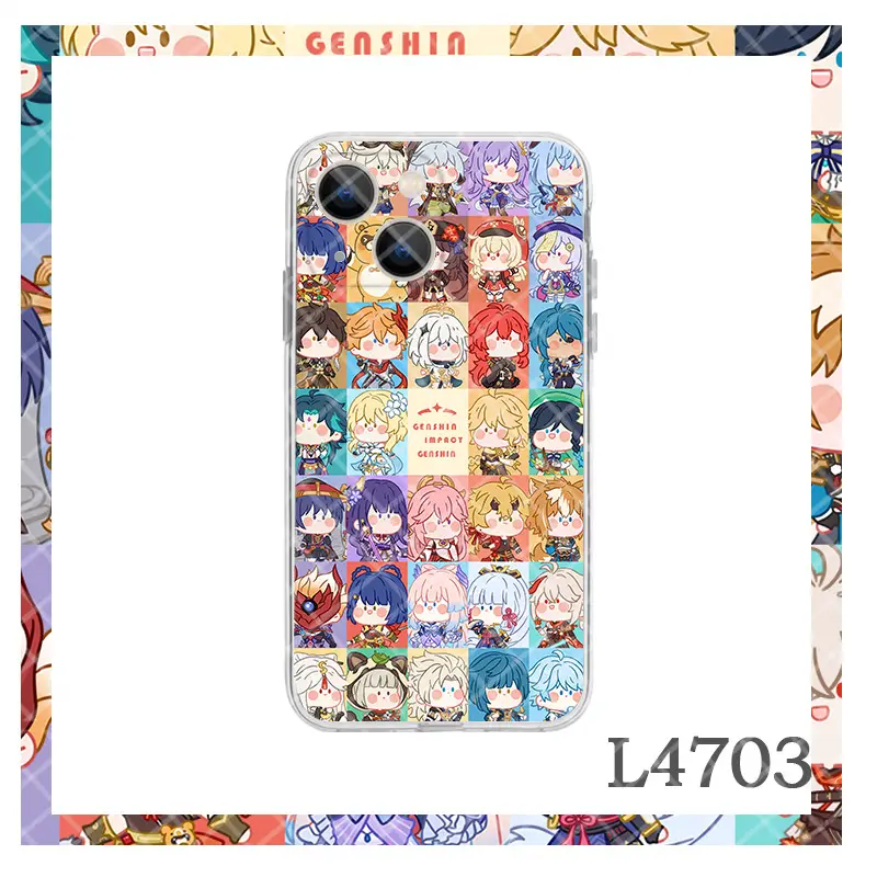 Anime & Bear Design Mobile Phone Cases for iPhone 12