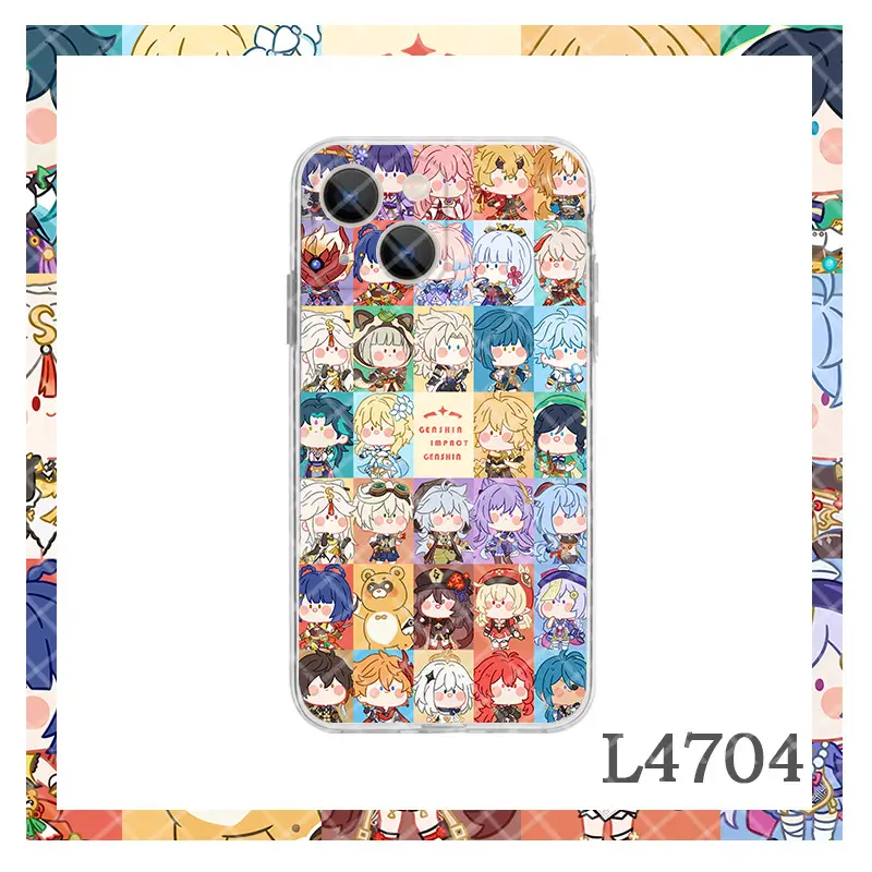 Anime & Bear Design Mobile Phone Cases for iPhone 12