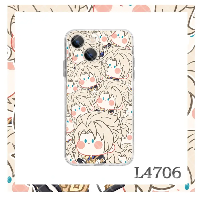 Anime & Bear Design Mobile Phone Cases for iPhone 12