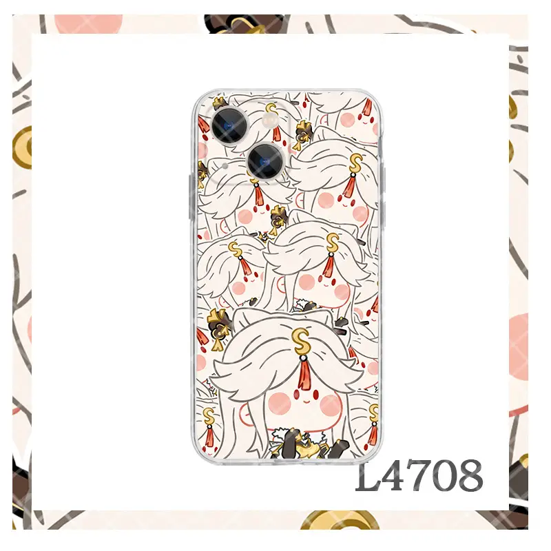 Anime & Bear Design Mobile Phone Cases for iPhone 12