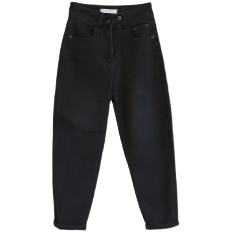 Black Stretch Fat Sister Jeans 2022 Plus Size - Image 6