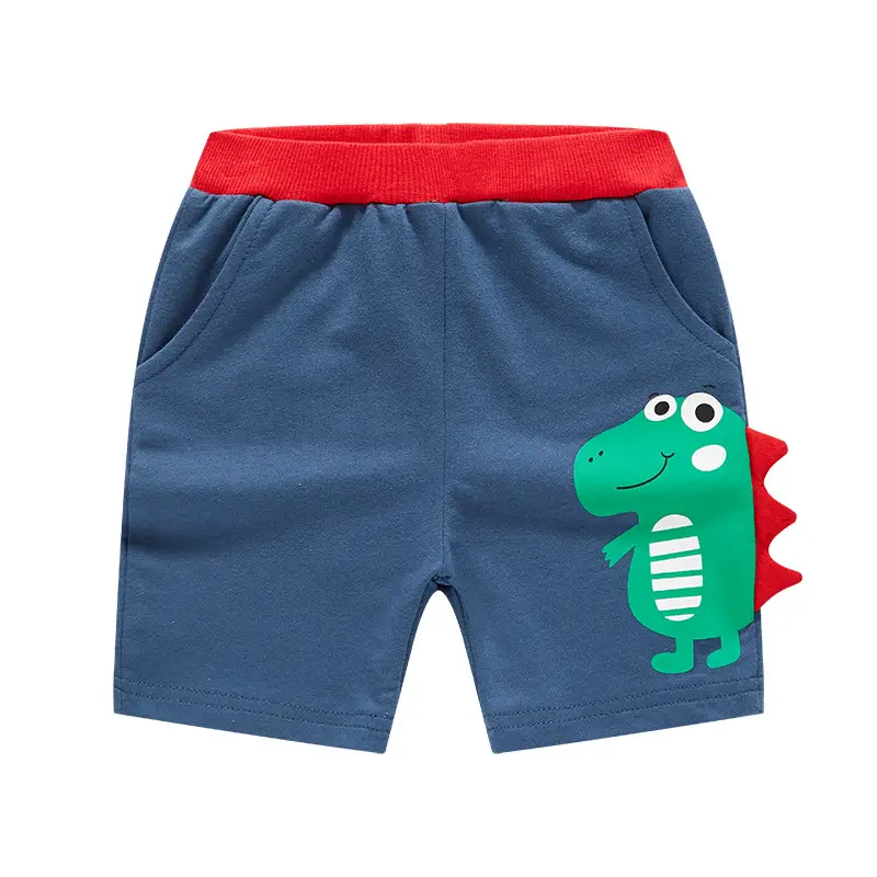 2025 Kids Cartoon Frog Shorts Blue Red Dropshipping - Image 7