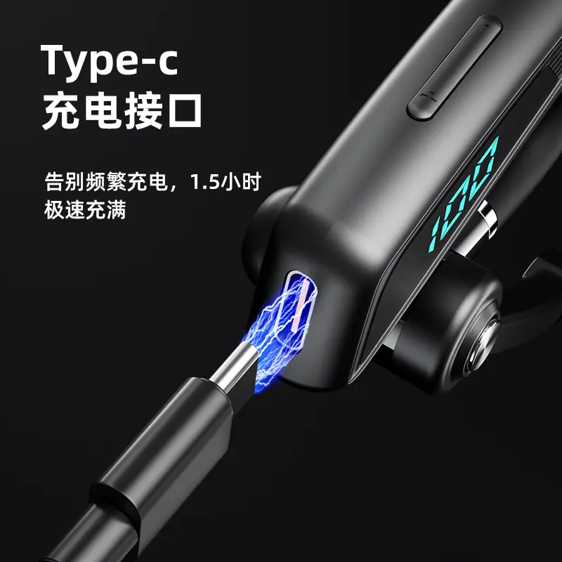 Bluetooth Headset with Digital Display & Rotary Crossarm - Image 5