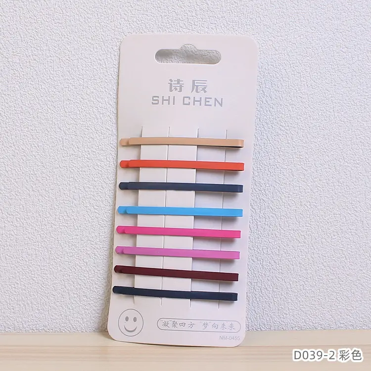 8 Card Hair Clips Set for Girls & Women - Image 2