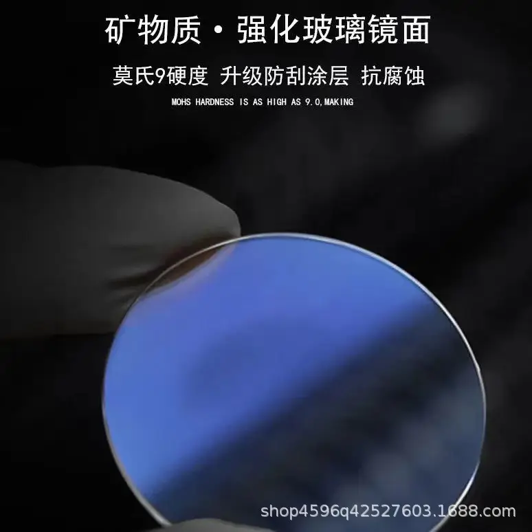 Men's Waterproof Luminous Quartz Watch with Brown Leather Belt - Image 12