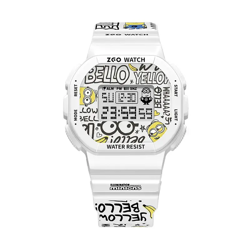Zeo Watch Women Junior High Senior School Luminous Waterproof Sports Electronic Watch - Image 7