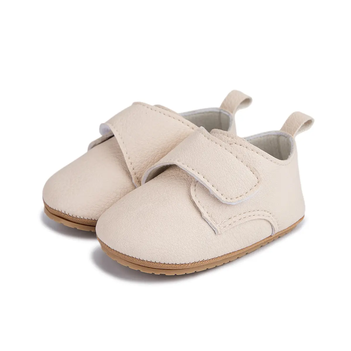 White Non-Slip Soft Baby Shoes for 0-1 Years