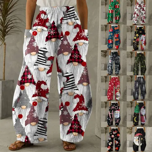 2022 Christmas Style Christmas Pants Black Candy Design — feature 2