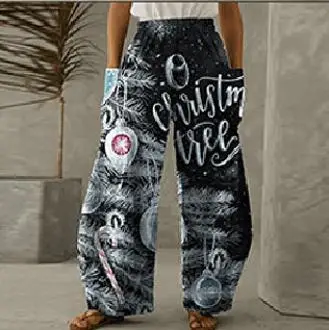 2022 Christmas Style Christmas Pants Black Candy Design — feature 9