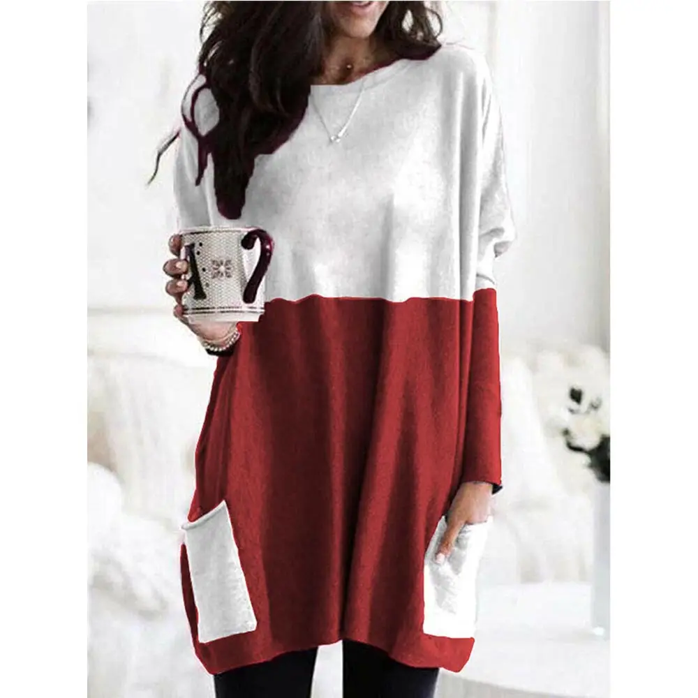 Merry Christmas Printed Long Sleeve T-Shirt Green White - Image 18