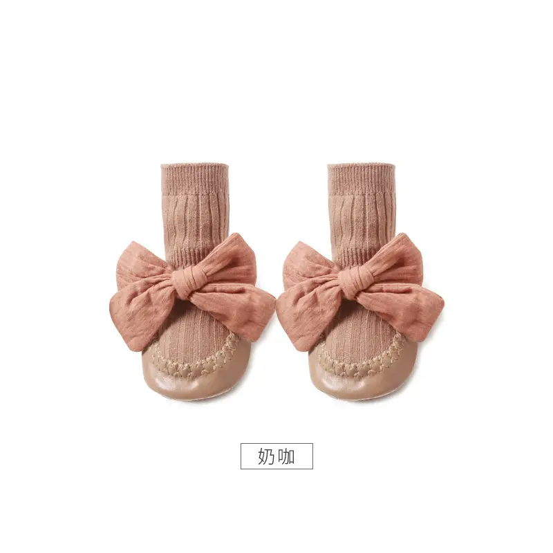 Baby Bow Socks & Shoes Winter Warm Autumn 2021