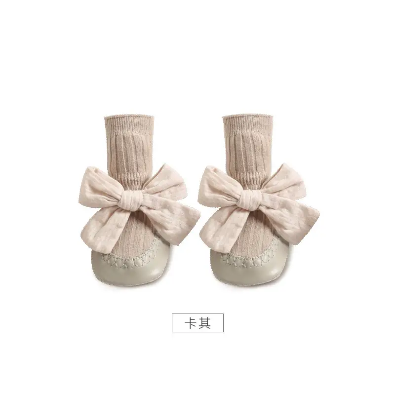 Baby Bow Socks & Shoes Winter Warm Autumn 2021